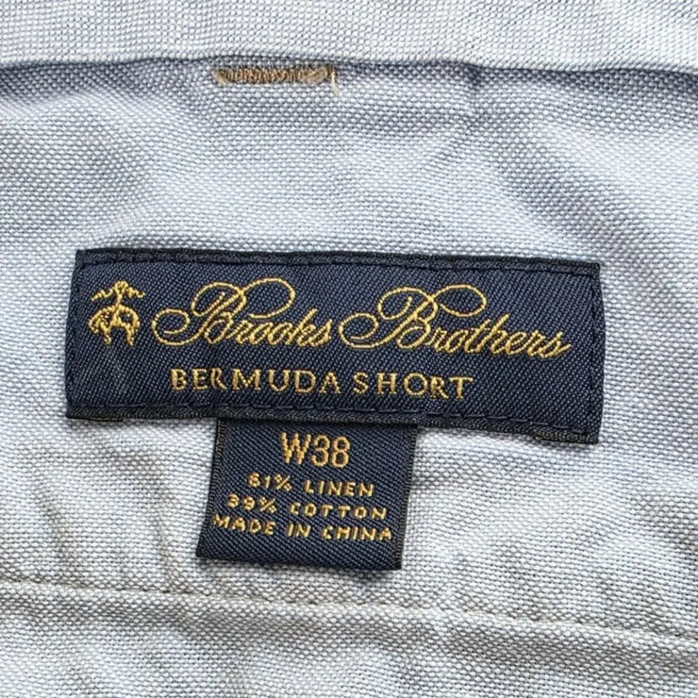 Baird McNutt Brothers Brothers Irish Linen Short Size 38